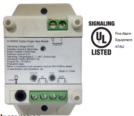 Module giám sát ngõ vào tiếp điểm khô DI-M9300 (UL)